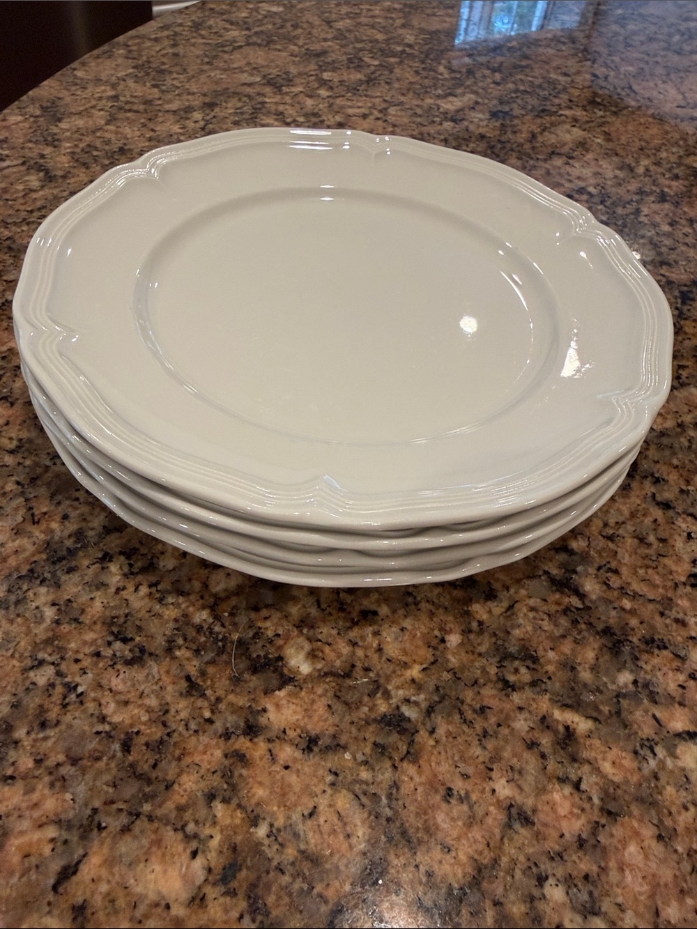 Villeroy & Boch MANOIR pattern set of 4 approx 8 inch salad plates